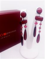 Orecchini Rosso Prezioso Donna in Lega metallica Quarzo RP-17323CLARA-OR - RP-17323CLARA-OR